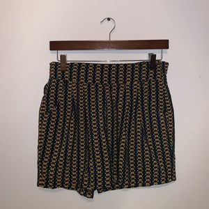 Mark Yellow and Dark Green shorts size S